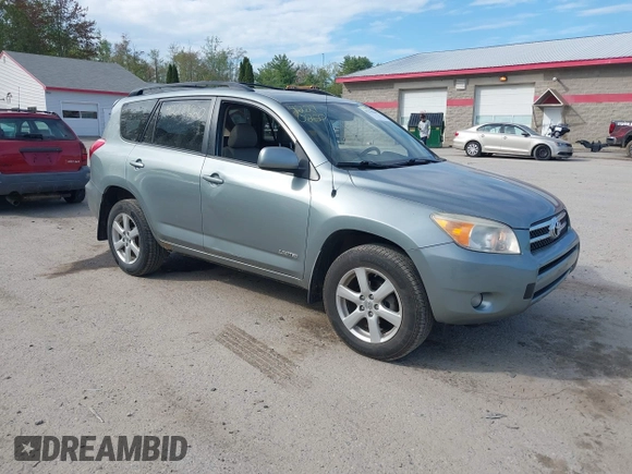 2008 Toyota RAV4 Limited with VIN JTMBD31VX86073331, listed as a IAAI auction lot 42270260 with 124,450 mi miles and . Bid and sale history available at DreamBid. Image 1.