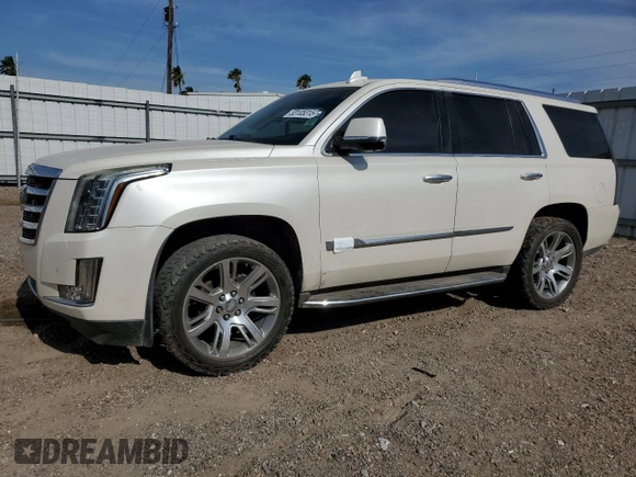2015 Cadillac Escalade Luxury z VIN 1GYS4MKJ8FR537207, wystawiony jako Copart lot #53105315 z przebiegiem 242 400 mil mil oraz Szkody całkowita. Historia ofert i sprzedaży dostępna na DreamBid. Obrazek 1.