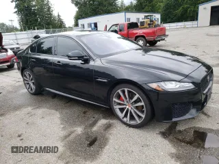 2017 Jaguar XF S with VIN SAJBG4BV0HCY46905, listed as a Copart auction lot 59182744 with 77,622 mi miles and Clean Title. Bid and sale history available at carsss.com. Image 4.