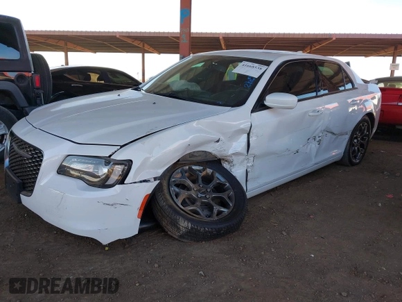 2017 Chrysler 300 S with VIN 2C3CCAGG0HH647863, listed as a IAAI auction lot 41668538 with 57,809 mi miles and . Bid and sale history available at carsss.com. Image 6.