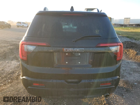 2021 GMC Acadia SLE with VIN 1GKKNKLAXMZ210430, listed as a Copart auction lot 48597855 with 47,711 mi miles and Salvage Title. Bid and sale history available at DreamBid. Image 6.