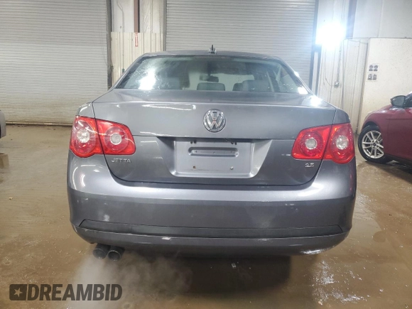 2006 Volkswagen Jetta 2.5L with VIN 3VWSF71K56M748178, listed as a Copart auction lot 44041355 with 80,058 mi miles and Salvage title. Bid and sale history available at DreamBid. Image 6.