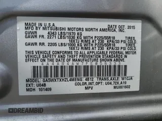 2015 Mitsubishi Outlander Sport 2.4 GT with VIN 4A4AR4AW7FE056333, listed as a Copart auction lot 51683315 with 107,485 mi miles and Clean Title. Bid and sale history available at carsss.com. Image 13.