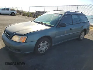 2002 Subaru Legacy L with VIN 4S3BH635X27308783, listed as a Copart auction lot 45737345 with 71,224 mi miles and Salvage title. Bid and sale history available at DreamBid. Image 1.