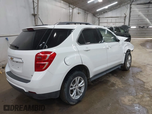 2017 Chevrolet Equinox LT with VIN 2GNALCEK7H1580197, listed as a IAAI auction lot 42021035 with 35,536 mi miles and . Bid and sale history available at DreamBid. Image 4.