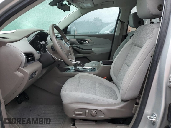 2020 Chevrolet Traverse LT Cloth with VIN 1GNERGKW6LJ129954, listed as a Copart auction lot 76847314 with Not Provided miles and Non Repairable. Bid and sale history available at carsss.com. Image 7.