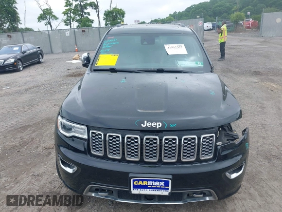 2018 Jeep Grand Cherokee High Altitude with VIN 1C4RJFCG0JC314389, listed as a IAAI auction lot 42512327 with 38,033 mi miles and . Bid and sale history available at DreamBid. Image 13.