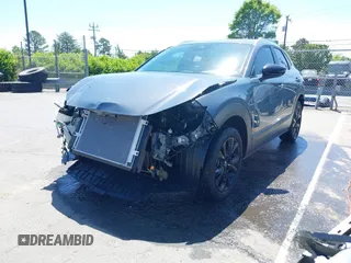 2025 Mazda CX-30 S Preferred with VIN 3MVDMBCM3SM803447, listed as a IAAI auction lot 42044985 with 658 mi miles and . Bid and sale history available at DreamBid. Image 2.