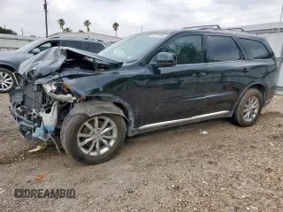 2017 Dodge Durango SXT with VIN 1C4RDHAGXHC657081, listed as a Copart auction lot 58719765 with 196,614 mi miles and Salvage title. Bid and sale history available at DreamBid. Image 1.