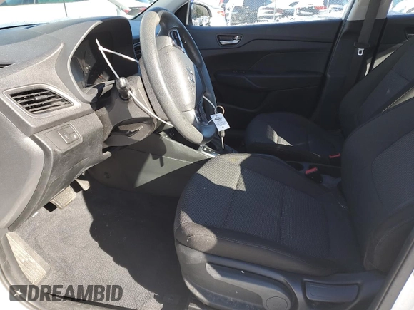 2018 Hyundai Accent SEL with VIN 3KPC24A3XJE035404, listed as a Copart auction lot 87393244 with 47,280 mi miles and Salvage Title. Bid and sale history available at carsss.com. Image 7.