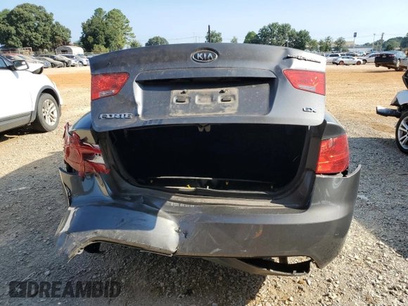 2013 Kia Forte EX with VIN KNAFU4A20D5718188, listed as a Copart auction lot 64988374 with 193,026 mi miles and Salvage Title. Bid and sale history available at carsss.com. Image 6.