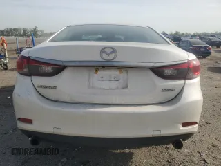 2017 Mazda 6 Touring with VIN JM1GL1V56H1151088, listed as a Copart auction lot 51741435 with 124,331 mi miles and Salvage Title. Bid and sale history available at carsss.com. Image 6.