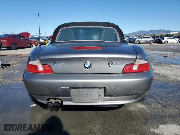2002 BMW Z3 2.5 z VIN 4USCN334X2LK51845, wystawiony jako Copart lot #48044055 z przebiegiem 163 214 mil mil oraz Szkoda całkowita • Salvage title. Historia ofert i sprzedaży dostępna na DreamBid. Obrazek 6.