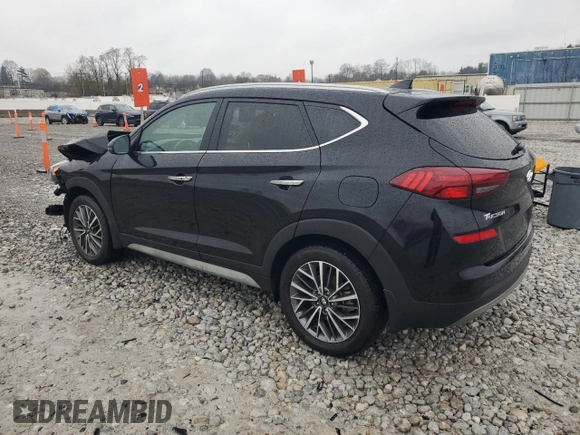 2019 Hyundai Tucson Limited с VIN KM8J3CAL0KU045775, выставлен на аукционе Copart как лот 52559475 с пробегом 20 438 миль миль и Списание • Salvage title. История ставок и продаж доступна на DreamBid. Изображение 2.