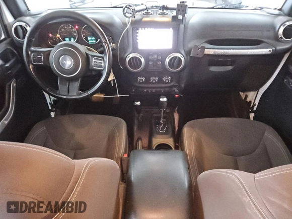 2017 Jeep Wrangler Unlimited Sahara z VIN 1C4BJWEG6HL531793, wystawiony jako Copart lot #63341115 z przebiegiem 154 615 mil mil oraz Czysty tytuł • Clean title. Historia ofert i sprzedaży dostępna na DreamBid. Obrazek 8.