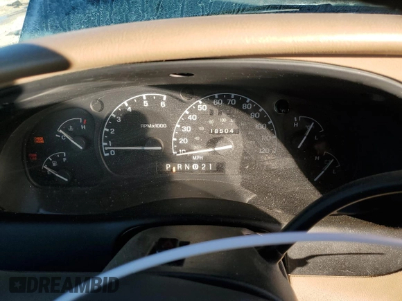 1997 Ford Explorer XL with VIN 1FMDU34E5VZB40878, listed as a Copart auction lot 84009744 with 185,047 mi miles and Salvage title. Bid and sale history available at DreamBid. Image 9.