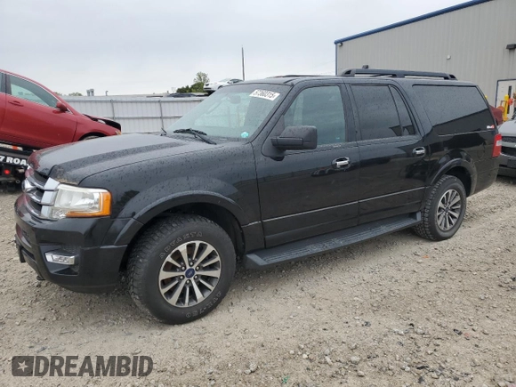 2016 Ford Expedition Max XLT z VIN 1FMJK1JTXGEF25847, wystawiony jako Copart lot #57360315 z przebiegiem 260 034 mil mil oraz Czysty tytuł • Clean title. Historia ofert i sprzedaży dostępna na DreamBid. Obrazek 1.