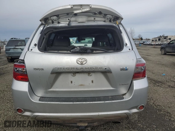 2009 Toyota Highlander Limited with VIN JTEEW44A692031958, listed as a Copart auction lot 45312135 with 319,035 mi miles and Salvage title. Bid and sale history available at DreamBid. Image 6.