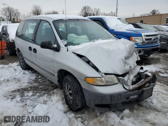 2000 Dodge Caravan with VIN 2B4FP25B6YR568313, listed as a Copart auction lot 87427664 with Not provided miles and Salvage title. Bid and sale history available at DreamBid. Image 4.