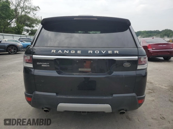 2014 Land Rover Range Rover Sport HSE with VIN SALWR2WF9EA352527, listed as a Copart auction lot 60895315 with 117,930 mi miles and Clean title. Bid and sale history available at DreamBid. Image 6.