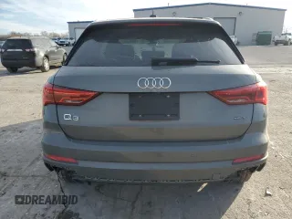 2019 Audi Q3 S line Premium Plus with VIN WA1EECF36K1070457, listed as a Copart auction lot 85830154 with 53,075 mi miles and Salvage Title. Bid and sale history available at carsss.com. Image 6.