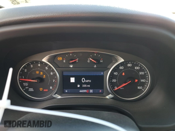 2020 GMC Acadia SLT with VIN 1GKKNULS7LZ152649, listed as a Copart auction lot 88875945 with 44,099 mi miles and Salvage Title. Bid and sale history available at DreamBid. Image 9.