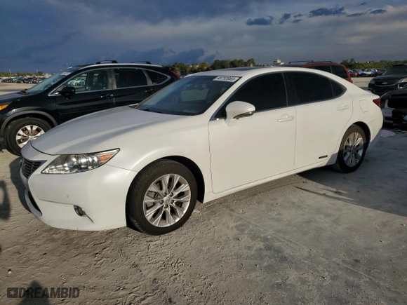 2015 Lexus ES 300h Hybrid with VIN JTHBW1GG1F2078735, listed as a Copart auction lot 48753983 with 185,109 mi miles. Bid and sale history available at carsss.com. Image 1.