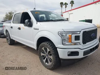 2020 Ford F-150 XL with VIN 1FTEW1CP5LKE39528, listed as a IAAI auction lot 41826420 with 44,570 mi miles and . Bid and sale history available at DreamBid. Image 1.