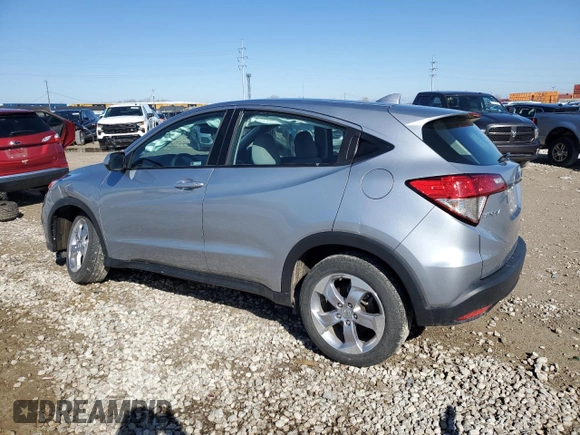 2021 Honda HR-V LX with VIN 3CZRU6H37MM719420, listed as a Copart auction lot 49450395 with 17,264 mi miles and Salvage Title. Bid and sale history available at carsss.com. Image 2.