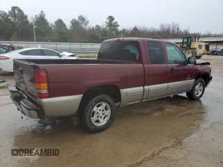 2000 Chevrolet Silverado 1500 with VIN 1GCEC19V3YZ280280, listed as a Copart auction lot 47756885 with 0 mi miles and Salvage Title. Bid and sale history available at carsss.com. Image 3.