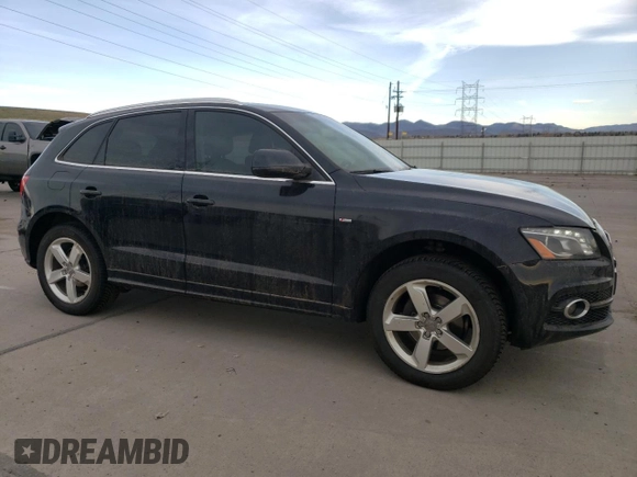 2012 Audi Q5 Premium Plus with VIN WA1DKAFP4CA003871, listed as a Copart auction lot 52215695 with 103,549 mi miles and Salvage title. Bid and sale history available at DreamBid. Image 4.