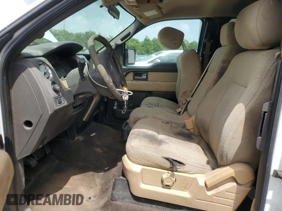 2014 Ford F-150 XL with VIN 1FTFX1EF4EFB48505, listed as a Copart auction lot 58985655 with 195,068 mi miles and Salvage title. Bid and sale history available at DreamBid. Image 7.