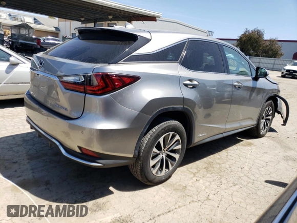 2020 Lexus RX with VIN 2T2AGMDA6LC045637, listed as a Copart auction lot 49710573 with 69,112 mi miles. Bid and sale history available at carsss.com. Image 3.
