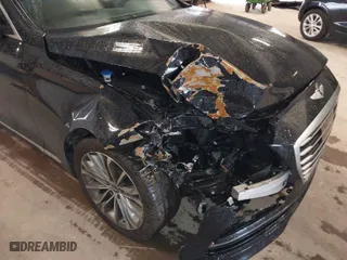 2015 Hyundai Genesis 3.8L with VIN KMHGN4JE1FU012186, listed as a IAAI auction lot 41753637 with 91,241 mi miles. Bid and sale history available at carsss.com. Image 6.