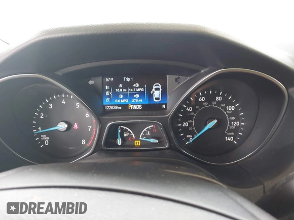 2017 Ford Focus Titanium с VIN 1FADP3J29HL329410, выставлен на аукционе IAAI как лот 42493519 с пробегом 22 639 миль миль и . История ставок и продаж доступна на DreamBid. Изображение 7.