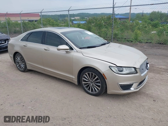 2017 Lincoln MKZ Select with VIN 3LN6L5C9XHR601786, listed as a IAAI auction lot 42286607 with 80,993 mi miles and . Bid and sale history available at DreamBid. Image 1.