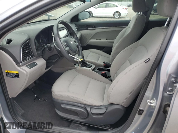 2017 Hyundai Elantra SE with VIN 5NPD74LF5HH188632, listed as a Copart auction lot 53963525 with 127,024 mi miles and Salvage Title. Bid and sale history available at DreamBid. Image 7.