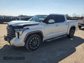 2022 Toyota Tundra 2WD Limited with VIN 5TFJA5ABXNX009687, listed as a Copart auction lot 46889195 with 19,110 mi miles and Salvage Title. Bid and sale history available at carsss.com. Image 1.
