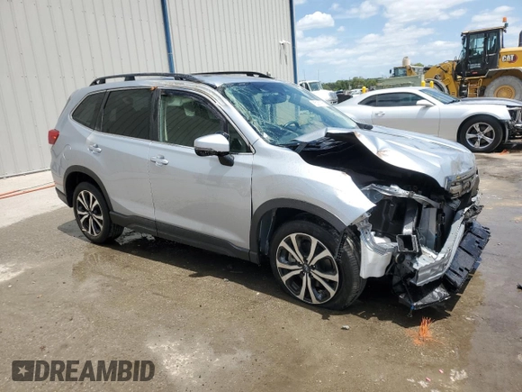 2022 Subaru Forester Limited с VIN JF2SKAPC7NH476653, выставлен на аукционе Copart как лот 55281355 с пробегом 21 219 миль миль и На запчасти • Non repairable. История ставок и продаж доступна на DreamBid. Изображение 4.