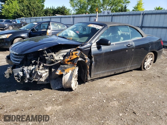 2008 Chrysler Sebring LX with VIN 1C3LC45K58N105657, listed as a Copart auction lot 54226424 with 239,087 mi miles and Salvage Title. Bid and sale history available at carsss.com. Image 1.