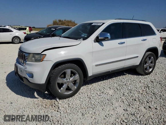 2013 Jeep Grand Cherokee Overland with VIN 1C4RJECG0DC526045, listed as a Copart auction lot 75358074 with 134,943 mi miles and Clean Title. Bid and sale history available at carsss.com. Image 1.