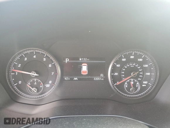 2022 Hyundai Santa Fe SEL with VIN 5NMS24AJ3NH377026, listed as a Copart auction lot 52202505 with 33,051 mi miles and Salvage Title. Bid and sale history available at DreamBid. Image 9.