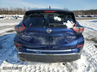 2023 Nissan Murano Platinum with VIN 5N1AZ2DSXPC109457, listed as a Copart auction lot 89325045 with 7,685 mi miles and Salvage Title. Bid and sale history available at carsss.com. Image 6.