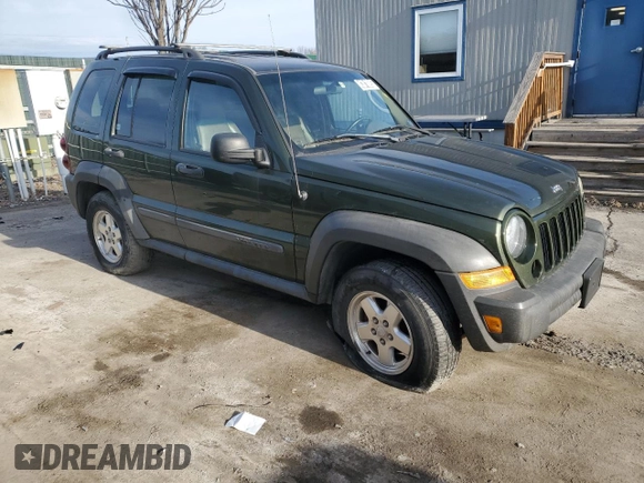 2006 Jeep Liberty Sport with VIN 1J4GL485X6W282158, listed as a Copart auction lot 43818695 with Not Provided miles and Clean Title. Bid and sale history available at carsss.com. Image 4.