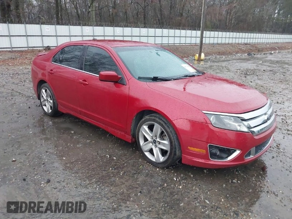 2010 Ford Fusion SPORT with VIN 3FAHP0KC3AR203364, listed as a IAAI auction lot 41734918 with 130,240 mi miles. Bid and sale history available at carsss.com. Image 1.