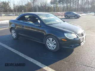 2007 Volkswagen Eos 2.0T with VIN WVWBA71F27V042278, listed as a IAAI auction lot 41768299 with 208,346 mi miles and . Bid and sale history available at DreamBid. Image 1.