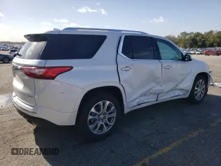 2020 Chevrolet Traverse Premier with VIN 1GNEVKKW2LJ306854, listed as a Copart auction lot 37350134 with 57,508 mi miles. Bid and sale history available at carsss.com. Image 3.