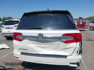 2019 Honda Odyssey EX-L with VIN 5FNRL6H76KB101969, listed as a IAAI auction lot 41985816 with 107,309 mi miles. Bid and sale history available at carsss.com. Image 16.