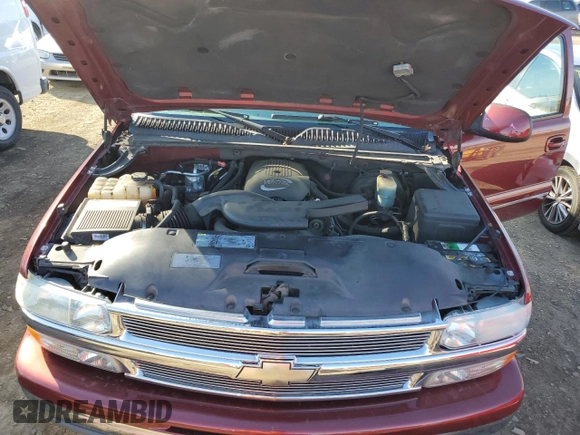 2002 Chevrolet Suburban LT with VIN 1GNEC16T02J218707, listed as a Copart auction lot 81351814 with 114,271 mi miles and Salvage Title. Bid and sale history available at carsss.com. Image 12.