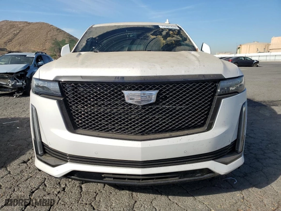 2021 Cadillac Escalade Sport Platinum with VIN 1GYS4GKT5MR434326, listed as a Copart auction lot 77497474 with 8,658 mi miles and Salvage Title. Bid and sale history available at carsss.com. Image 5.